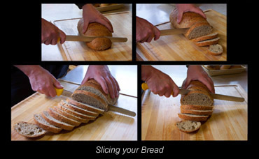 Slicing your bread