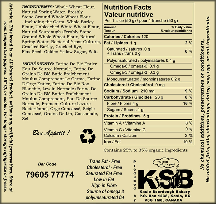 Kaslo Sourdough Bakery