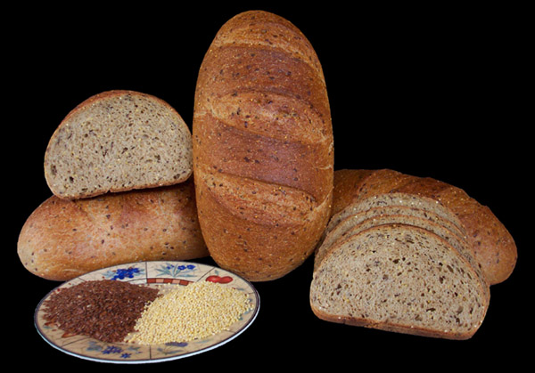 Millet and Flax Sourdough Bread