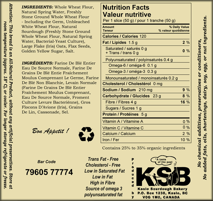 Kaslo Sourdough Bakery